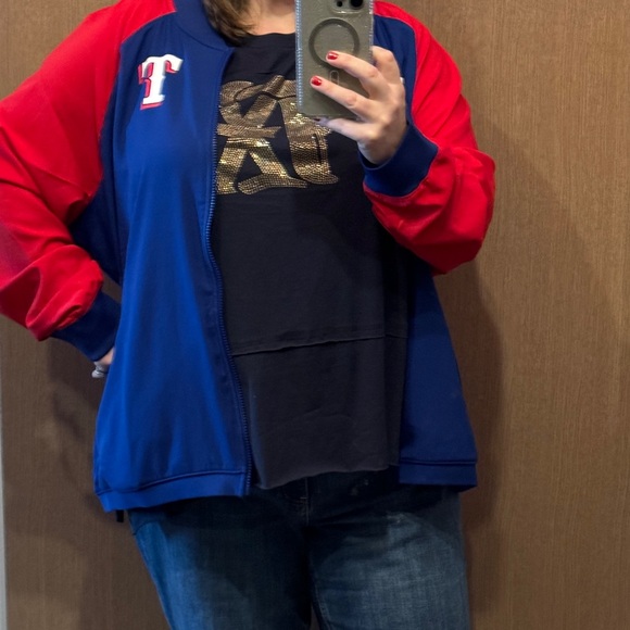 Texas Rangers bling tshirt - Picture 2 of 2